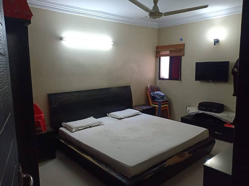 Flat available for rent in Akbar Residency Apartment 3 Bedroom 24/7 Lift and Light and Water key Available 1