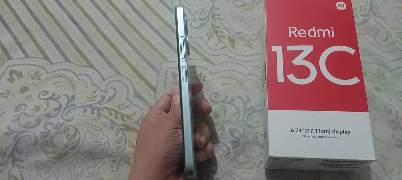 Redmi 13c 128/6 available for sale 6