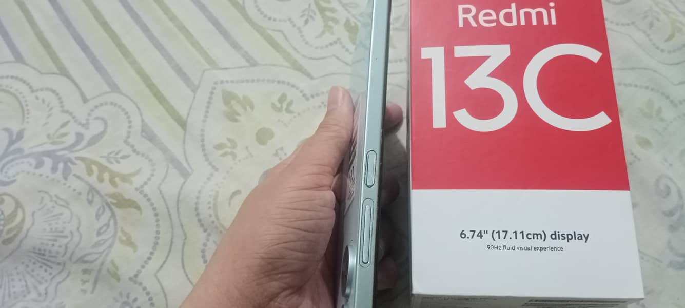 Redmi 13c 128/6 available for sale 7