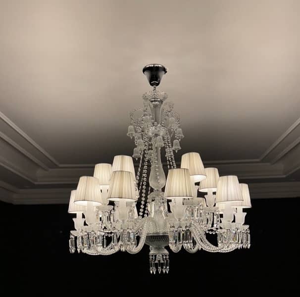 18 lights chandelier original baccarat 1