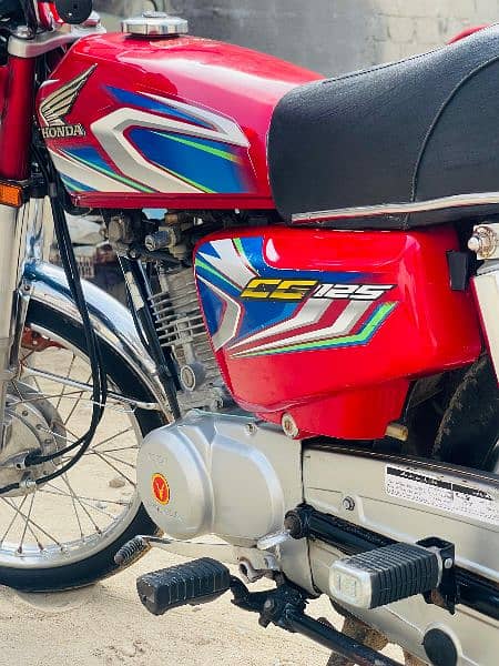 HONDA CG125 KARACHI NUMBER 9