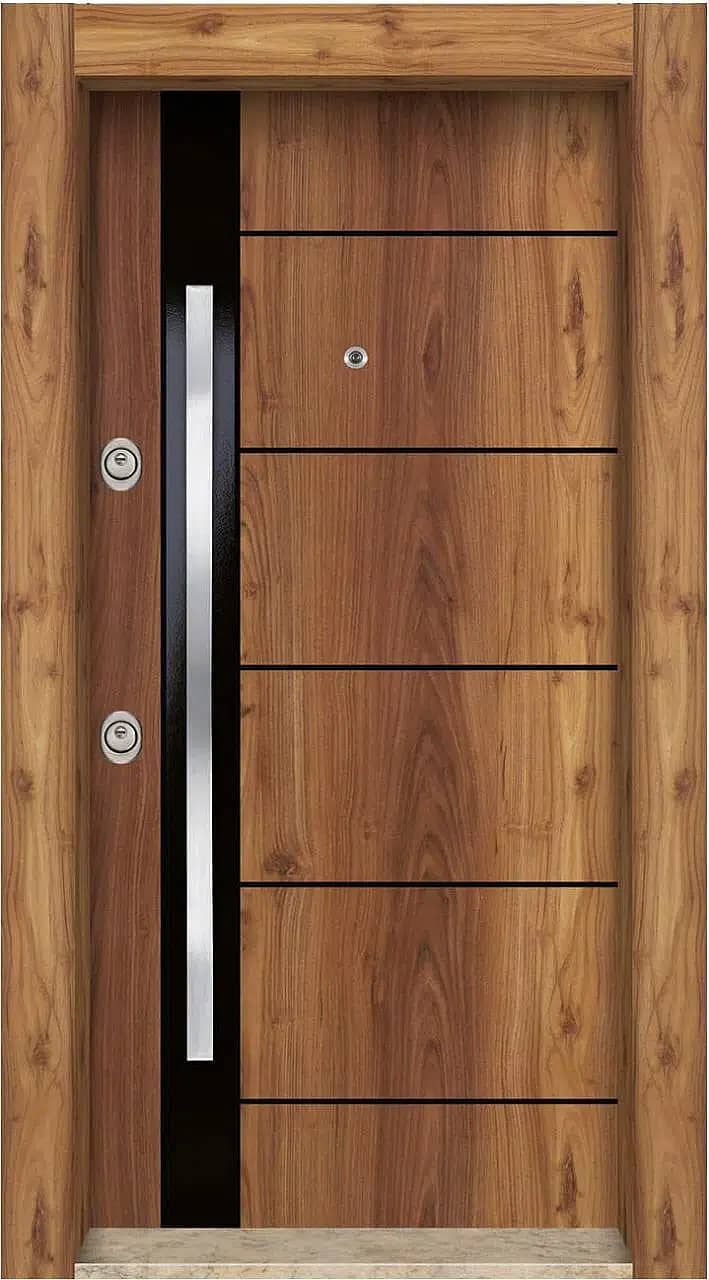 Fiber Doors/Ash Wood Door/PVC Door Water Proof door\ Wood Doors 0