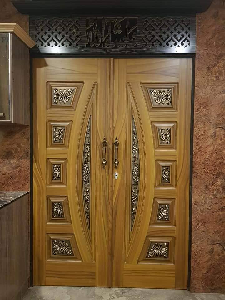 Fiber Doors/Ash Wood Door/PVC Door Water Proof door\ Wood Doors 8