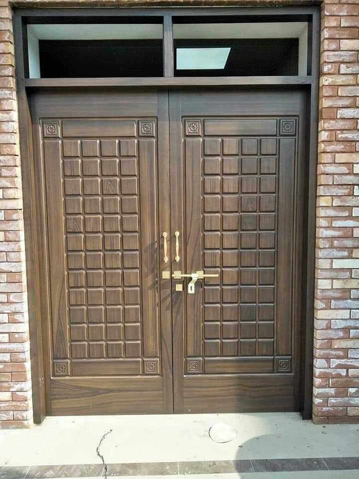 Fiber Doors/Ash Wood Door/PVC Door Water Proof door\ Wood Doors 9