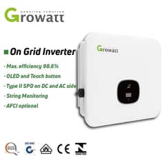 Brand New Growatt 10 KW onGrid solar Inverter, International Warranty