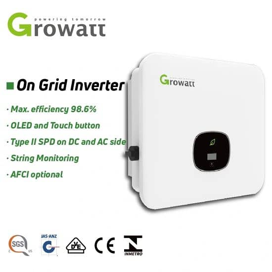Brand New Growatt 10 KW onGrid solar Inverter, International Warranty 0