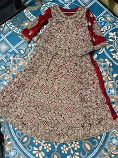 Bridal Lehnga with Duppata & Pouch in 10/10 condition 0