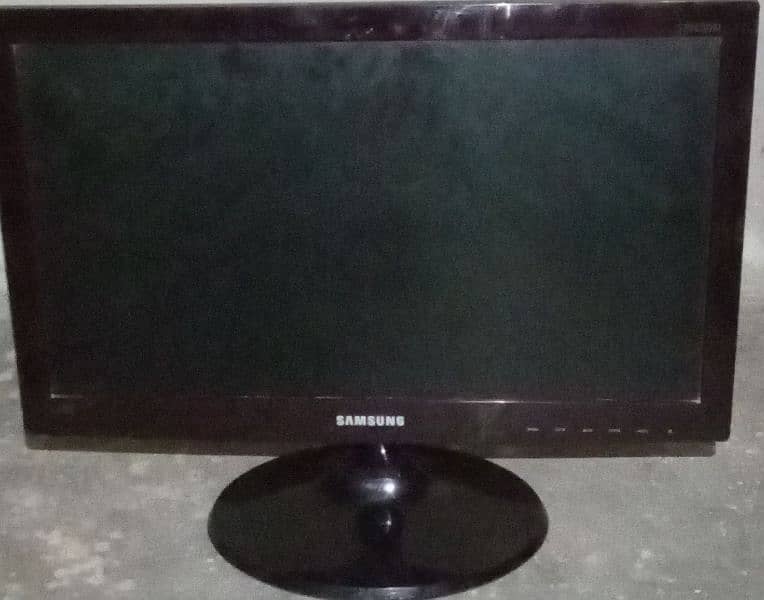 HP core 2dou desktop system with 22" Samsung lcd 1
