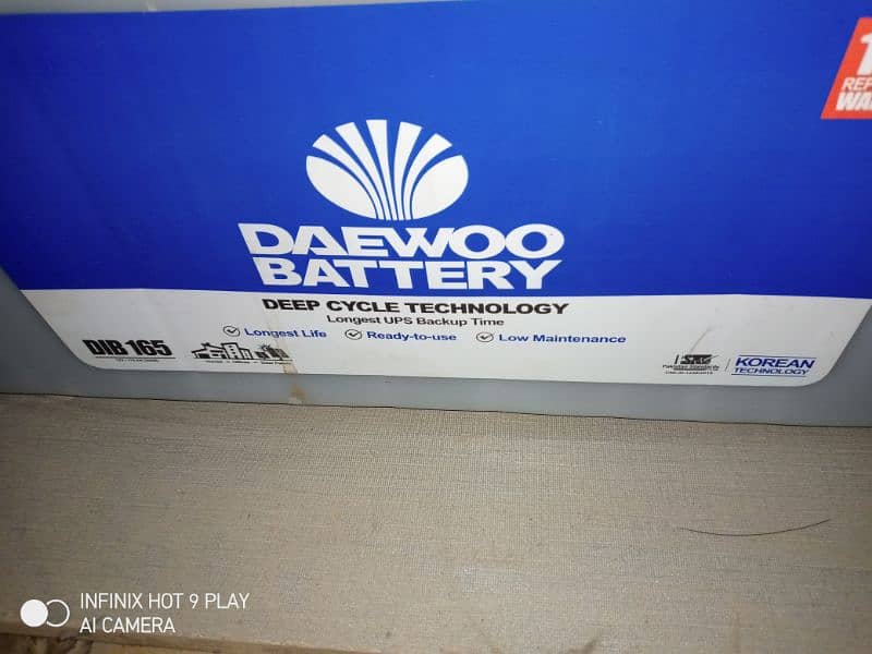 power tech original inverter ups or Daewoo original battery 4