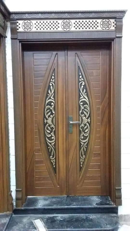 Fiber Doors/Ash Wood Door/PVC Door Water Proof door\ Wood Doors 2