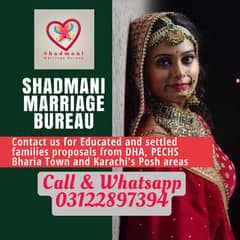Marriage Bureau services Online rishta service & all Abroad proposals 0