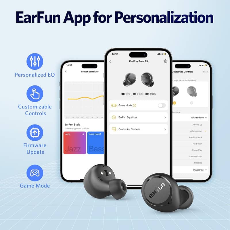 EarFun Free 2S Wireless Earbuds 3