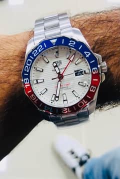 Pepsi white dial watch