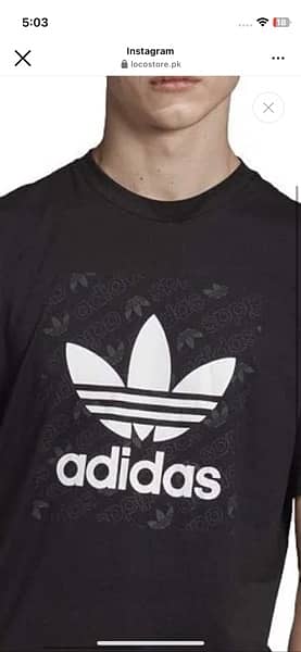 Adidas Men Mono Square Shirt 1