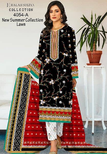 Ladies Dress / Casual Dress / Lawn Dress / 3Pc Suit / Unstich Dress 18