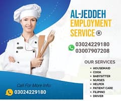 Chinese Cook/House maids , Maids ,Baby Sitter, Chef, Cook staff agency
