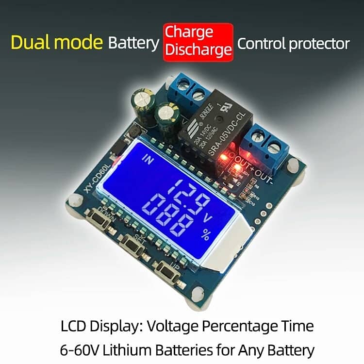 CD60L Solar Battery Charger Controller 12V 24V 48V 3