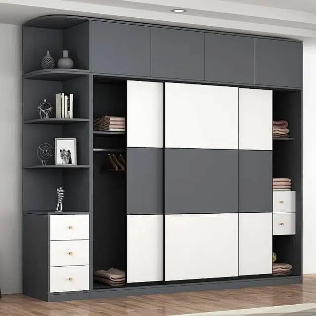 Media Wall/Cupboard/Wardrobes/Kitchen Cabinets/PVC Cabinets/home deco 6