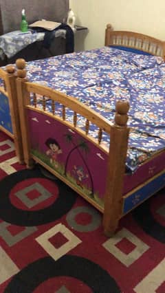 Wooden bunk bed for Kids 0