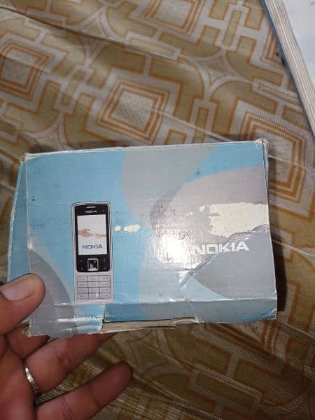 6300 Nokia Original mobile With box , original battery and full new 6