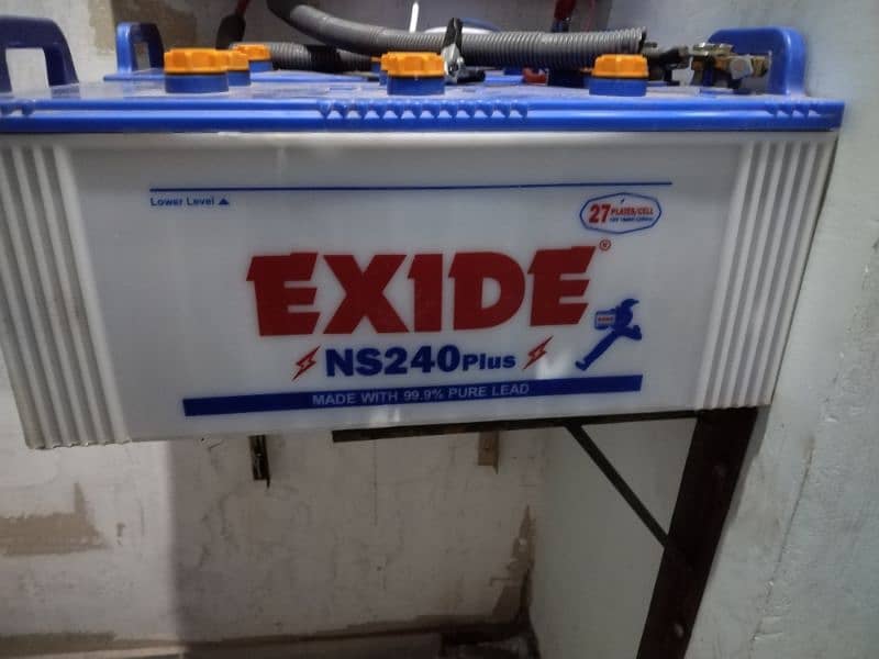 exide 2 batteries 230 amp 2