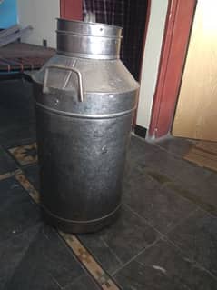 Milk container dudh k dabbay steel