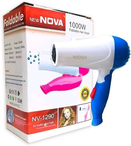 nova hair dryer 1