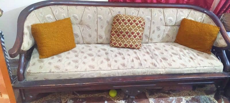 wooden shisham sofa set 0