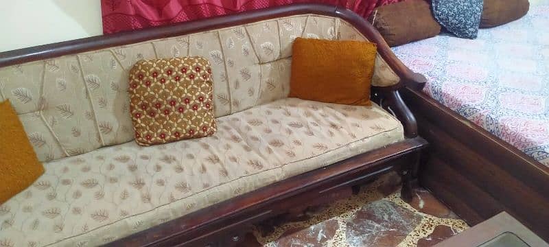 wooden shisham sofa set 1