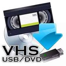 Vhs vcr dv hi8 video8 handycam vhsc to digital usb DVD