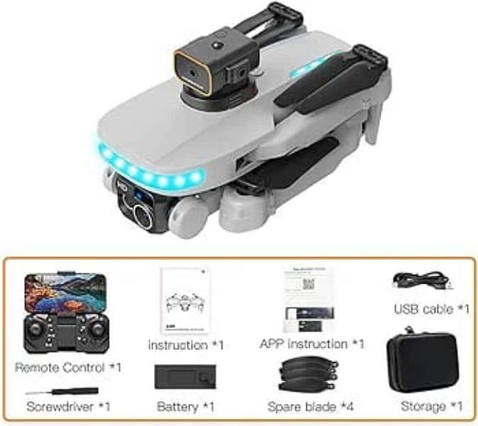 P 14 pro foldable Ddrone e with camera 0