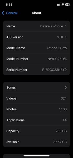 iPhone 11 pro 256gb pta approved with 9 case 11