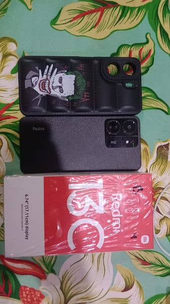 redmi 13c new box pack family use 11month warranty 8