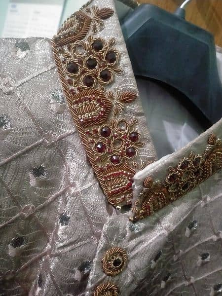 Wedding Sherwani. . one time used. . perfect condition 2