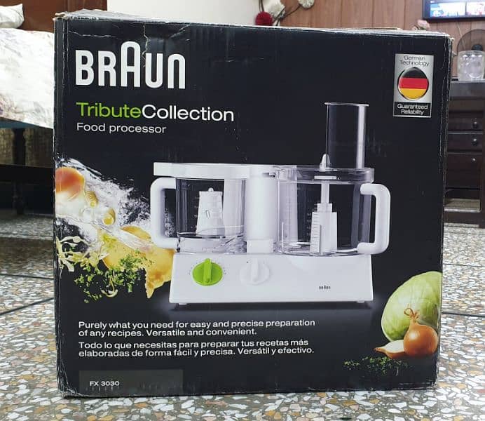 BRAUN FOOD FACTORY . . MADE IN GERMANY 2