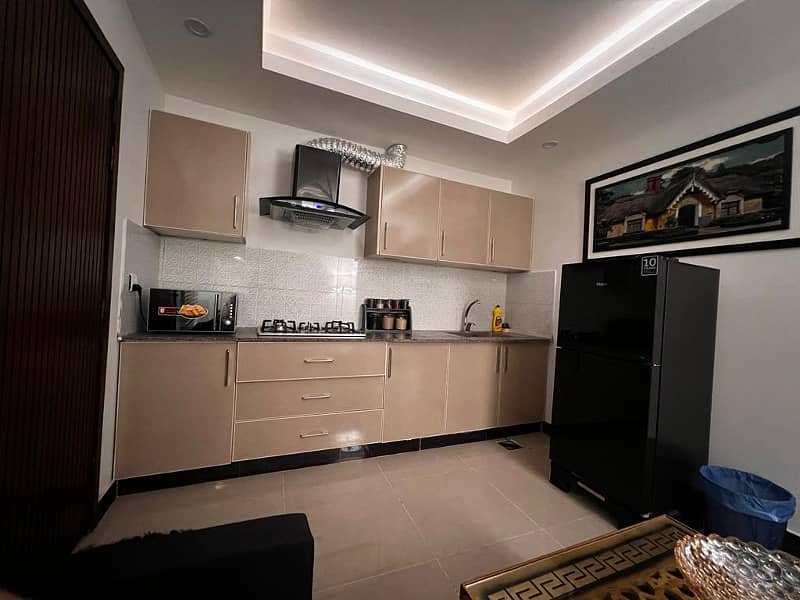 Perdy one bed appartment available for rent phase 7 8