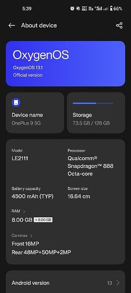 selling oneplus 9 5g 0