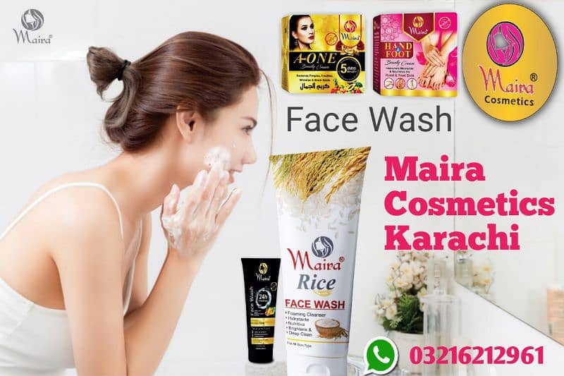 Maira Rice Face Wash 3