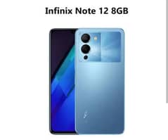 Infinix Note 12 Blue colour 0