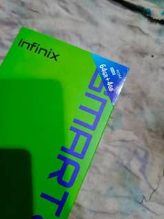 infinix smart 8 4+64 bilkul new condition 9 month warranty