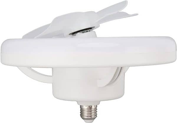 360° Rotating Socket Ceiling Fan With Light And Remote 5