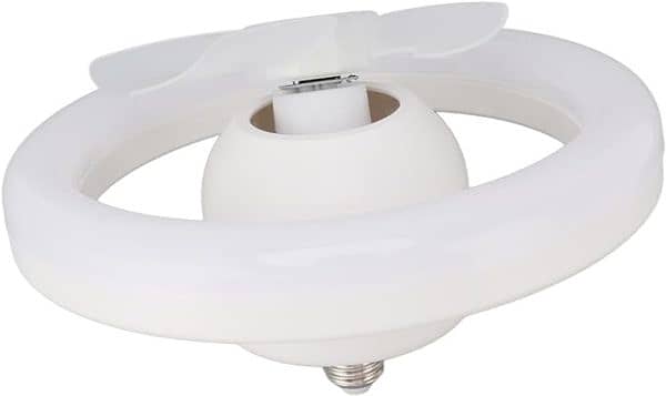 360° Rotating Socket Ceiling Fan With Light And Remote 6