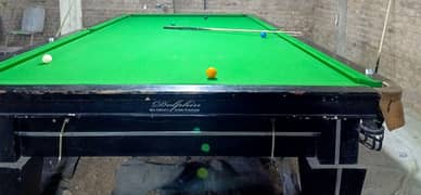 Full size (2) snooker table 6*12