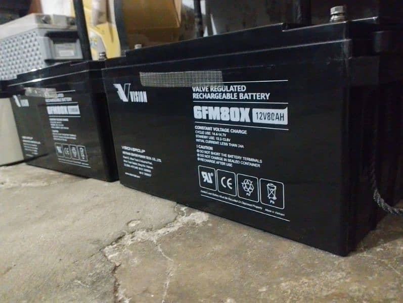 Branded New 100 ampere to 200 amp Dry batteries are available on sale 12