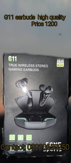 Earbuds of high quality g11