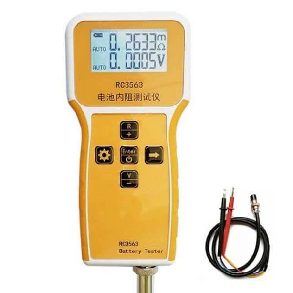 RC3563 IR tester for all lithium batteries 18650,32650 1