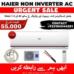 Haier 1.5 Ton Split Ac Ton Haier Ac Non Inverter Price In Pakistan