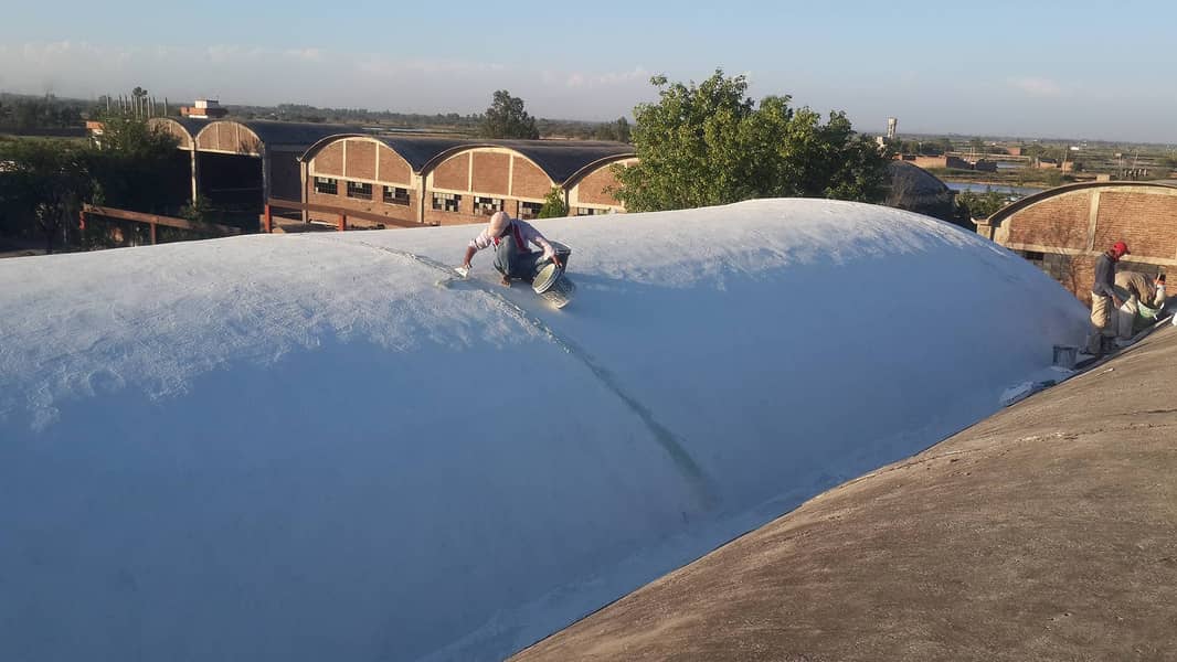 Roof Heat Proofing in karachi Roof Waterproofing Services 2