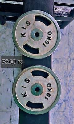 10 kg Metal Plate pair