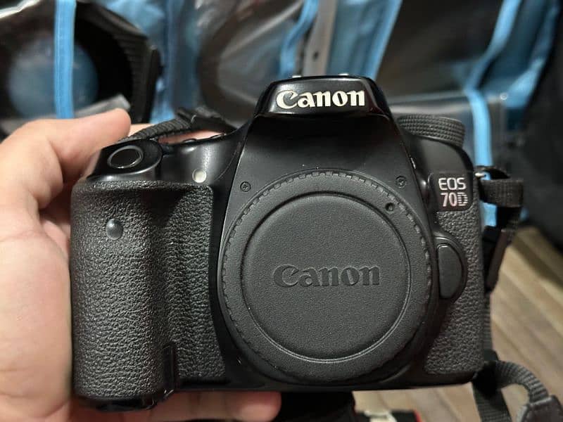 Canon 70D, complete set up 1